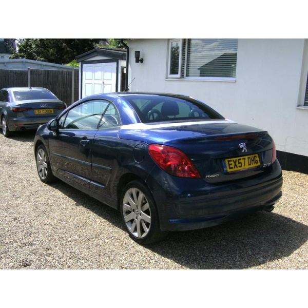 Peugeot 207 CC - 1.6 16v GT Convertible 2dr Petrol Manual (155 g/km, 120 bhp)