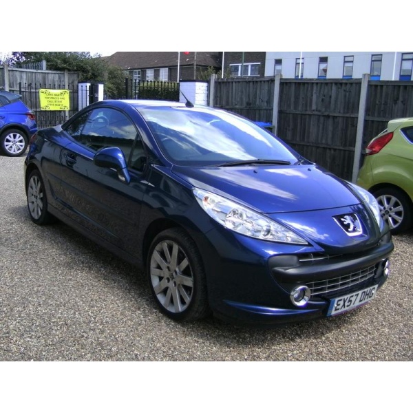 Peugeot 207 CC - 1.6 16v GT Convertible 2dr Petrol Manual (155 g/km, 120 bhp)