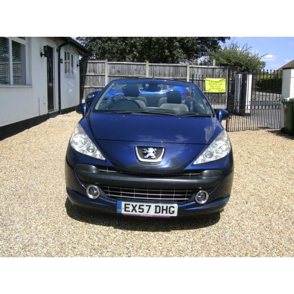 Peugeot 207 CC - 1.6 16v GT Convertible 2dr Petrol Manual (155 g/km, 120 bhp)