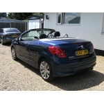 Peugeot 207 CC - 1.6 16v GT Convertible 2dr Petrol Manual (155 g/km, 120 bhp)