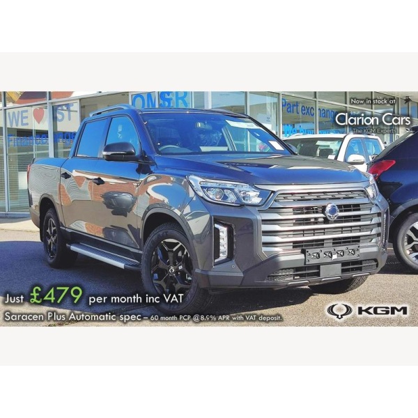 KGM Musso - 2.2D Saracen Plus Auto 4WD LWB Euro 6 4dr