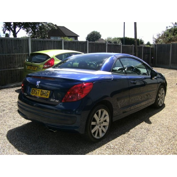 Peugeot 207 CC - 1.6 16v GT Convertible 2dr Petrol Manual (155 g/km, 120 bhp)