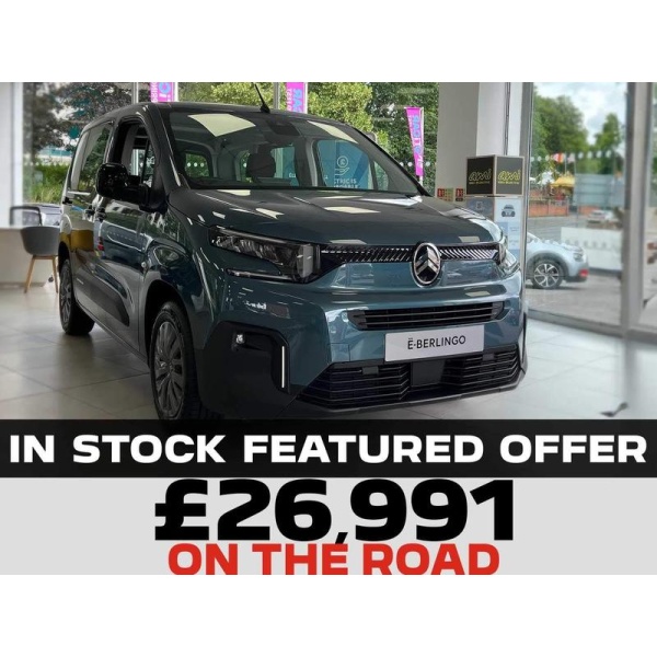 Citroen E-berlingo - 52kWh PLUS M XL MPV Auto 5dr (7.4kW Charger)