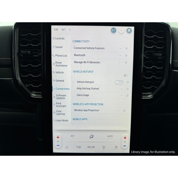 Ford Ranger - Wildtrak X AUTO 2.0L 205ps EcoBlue 10 Speed 4x4 Double Cab, SYNC 4 WITH ANROID AUTO/APPLE CARPLAY, REAR PARKING SENSORS