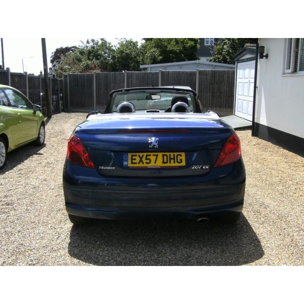 Peugeot 207 CC - 1.6 16v GT Convertible 2dr Petrol Manual (155 g/km, 120 bhp)