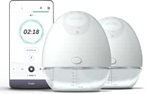 Elvie Double Electric Wearable Breast Pump (24mm/28mm)