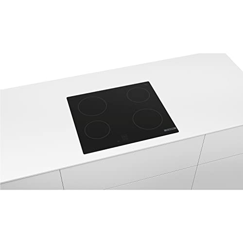 Bosch PKE61RAA8B 60 cm Electric Hob, Black, Serie 2