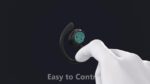 Kids Foldable Headphones, 85/94dB, Mic, Blue Green