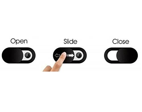 Webcam Cover Slide 6 PCS, Ultra-Thin for Laptop & Phone