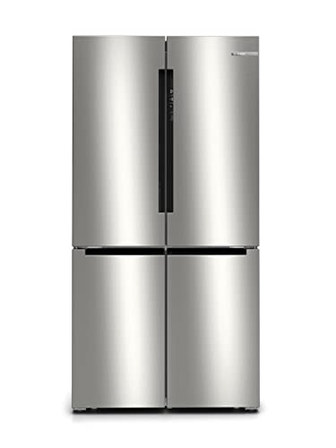 Bosch Serie 6 French Door Fridge Freezer, 183 x 91 cm, Silver