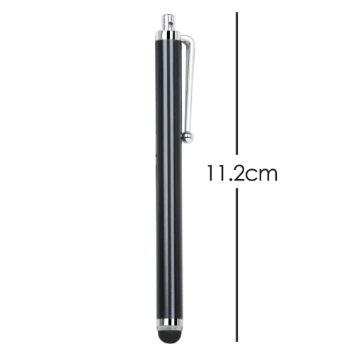 TRIXES 2PC Black Stylus Pens for Touch Screens