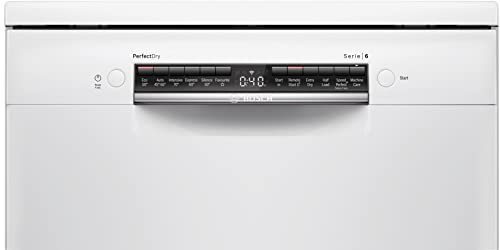 Bosch Series 6 Dishwasher, 14 settings, 9.5L, Wifi, White