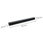 Panasonic SC-HTB100 Slim Soundbar with Bluetooth, USB, HDMI