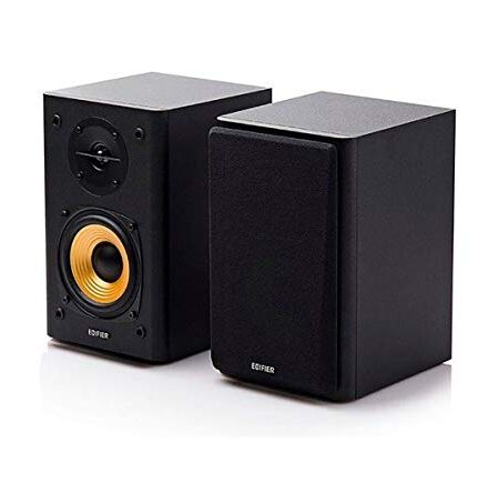 Edifier R1000T4 2.0 Powered Bookshelf Speakers - 24W - Black