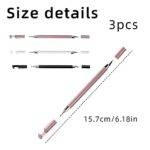 3 pcs Universal Tablet Stylus Pens, Capacitive 3-in-1