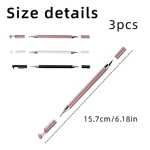 3 pcs Universal Tablet Stylus Pens, Capacitive 3-in-1