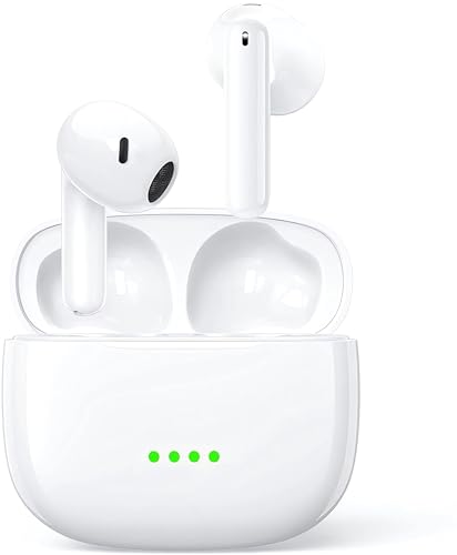 Wireless Bluetooth 5.3 Earbuds, 24H Playtime, IPX8 Waterproof
