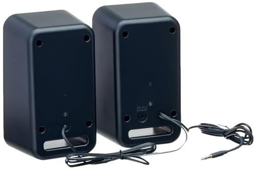 Logitech Z150 Stereo Speakers, 6W, 3.5mm Input, Black