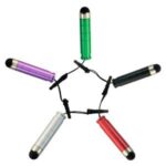 teKKno 5-Pack Rubber Tip Stylus Pens for Touch Screens