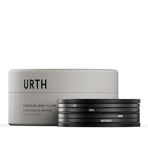 Urth 37mm 4-in-1 Lens Filter Kit — UV, CPL, ND64, Grad ND8