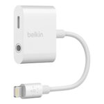 Belkin 3.5 mm Audio + Charge Rockstar, White