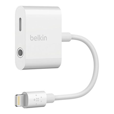 Belkin 3.5 mm Audio + Charge Rockstar, White