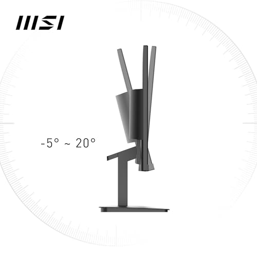 MSI PRO MP2412 60.5cm FHD Monitor, 100Hz, VA, FreeSync, Black