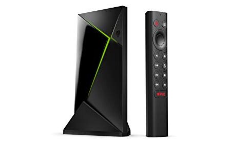 NVIDIA SHIELD TV Pro; 4K HDR, Dolby Vision, AI Upscaling