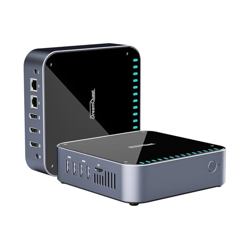 DreamQuest Mini Desktop PC, Intel N95, 16GB RAM, 512GB SSD
