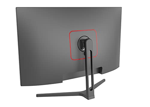 CRUA 27" Curved QHD 144Hz Gaming Monitor, 1ms, FreeSync