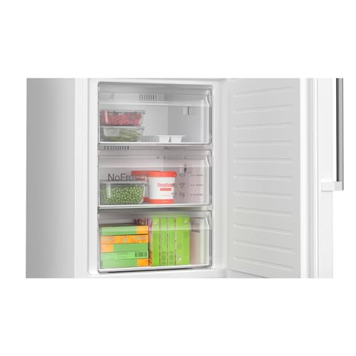 Bosch Serie 6 Freestanding Fridge Freezer, NoFrost Vitafresh