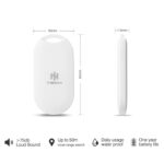 Looxmeer RFID Travel Wallet, Family Passport Holder, Black