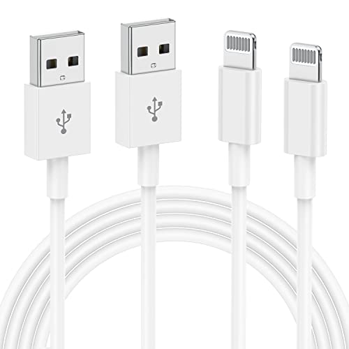 2-Pack 2m Apple iPhone USB to Lightning Fast Charger Cable