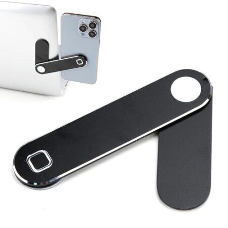 Magnetic Phone Holder for Laptop, Adjustable Side Mount