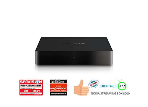 Nokia Streaming Box 8000, Android TV (Chromecast, HDMI)