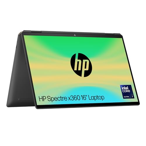 HP Spectre x360 16" 2in1 Laptop | Intel Core Ultra 7 | 16 GB RAM | 1 TB SSD | Intel Arc Graphics | 2.8K OLED Touchscreen | Up to 13hrs battery | Intel Evo | Win 11 | Black | 16-aa0004sa