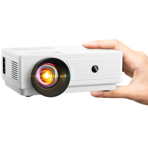 Mini Projector, Cibest HD 1080P, 2024 Upgraded 15000 Lux