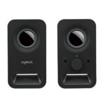 Logitech Z150 Stereo Speakers, 6W, 3.5mm Input, Black