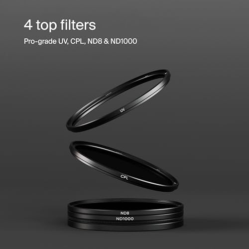 Urth 40.5mm 4-in-1 Magnetic Lens Filter Kit — UV, CPL, ND