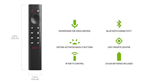 NVIDIA SHIELD TV Pro; 4K HDR, Dolby Vision, AI Upscaling