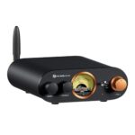 Fosi Audio MC101 Bluetooth Stereo Mini Amp with VU Meter