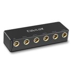 Cubilux 5-Channel 6.35mm Headphones Splitter Box, 5-Way