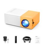 Vamvo YG300 Pro Portable LED Projector, 1080p Support