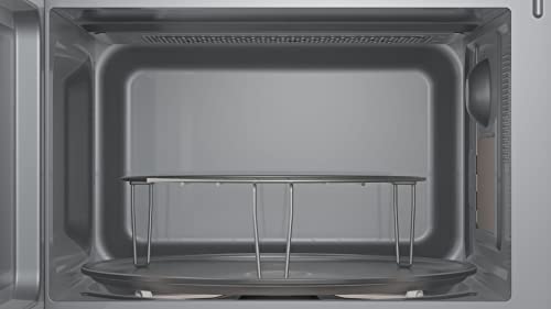 Bosch Serie 2 Freestanding Microwave, 44 x 26 cm, Stainless Steel