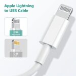2-Pack 2m Apple iPhone USB to Lightning Fast Charger Cable
