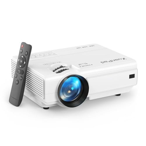 XuanPad 2024 Mini Projector, 1080P, 14000L, Portable HD