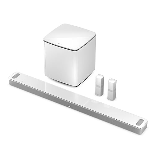 Bose Smart Ultra Soundbar with Dolby Atmos, White