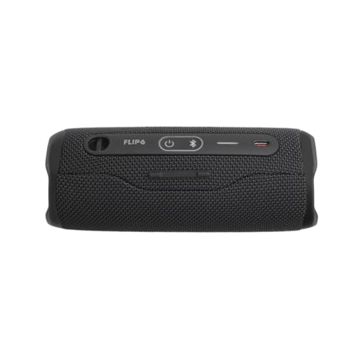 JBL Flip 6 Portable Bluetooth Speaker, 12h Playtime, Black