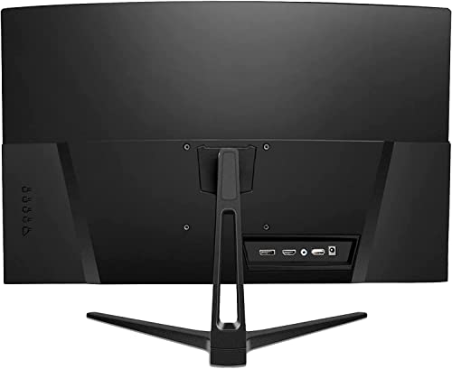 CRUA 68.6cm 180Hz Curved Gaming Monitor, Full HD, Black