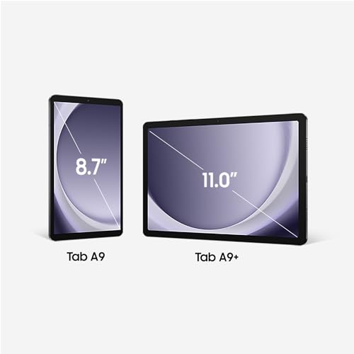 Samsung Galaxy Tab A9+ 64GB, Large Display, Graphite